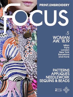 cover image of Fashion Focus Print-Embroidery n5 AW1819